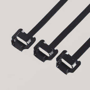 Coated Releasable Stainless Steel Cable Tie