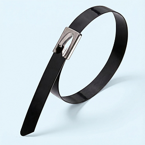Stainless Steel Cable Tie Polyester Coated